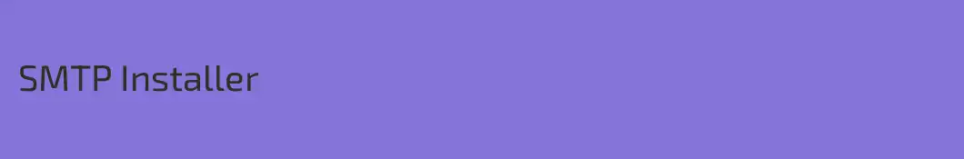 SMTP Installer